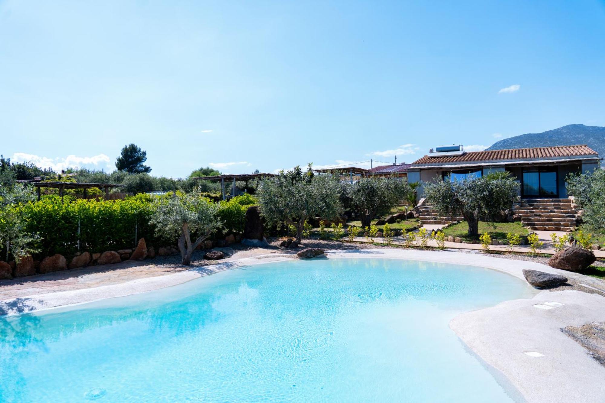 Orosei Re - Il Paradiso Degli Ulivi Con Piscina E Vista Mare Exterior photo