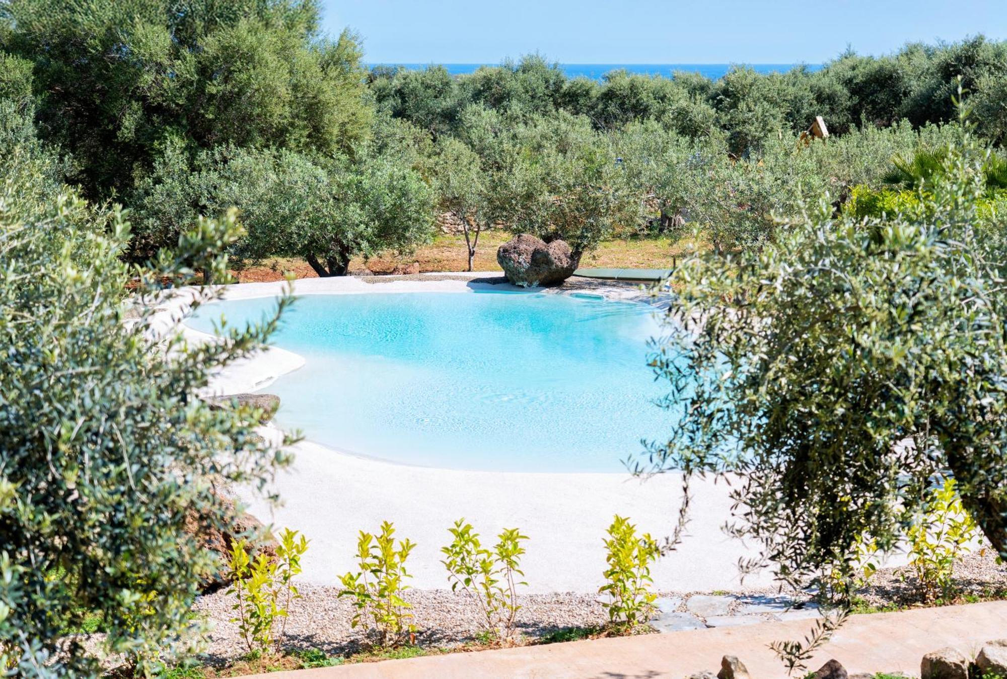 Orosei Re - Il Paradiso Degli Ulivi Con Piscina E Vista Mare Exterior photo